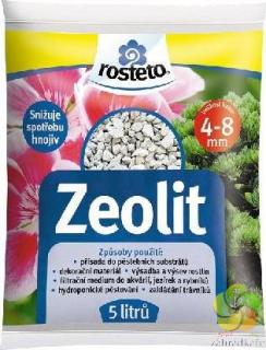 Zeolit Rosteto - 5 litrů (4-8 mm)