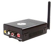 Bezdrátový přenos video+stereo audio, 5,8GHz, vysílač, 1 kanál, 16 frekvencí