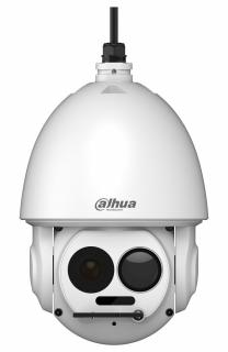 Dahua termální duální PTZ IP kamera, termo 400x300, f=35mm(11st), vizuál 2Mpix 30x zoom, IR150m, H.264, SD, IP66, IVS