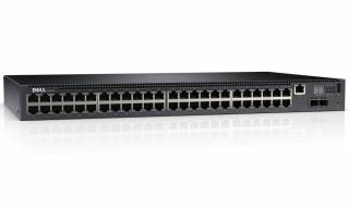 DELL Networking N2048 switch/ 48 x 10/100/1000 Baset-T+ 2 x SFP+ 10 GbE/ 2x stacking/ YNBD on-site