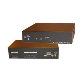 HDMI distribuční rozbočovač, 1 vstup / 2 výstupy, podpora 4k, EDID