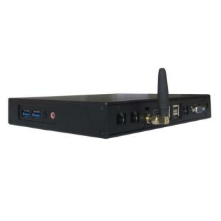 MiniPC, Intel J1900 4x 2GHz, So-DIMM, HDMI+VGA, 3x LAN, 6x USB2.0 / 3.0, 2x COM, TDP 10W, fanless