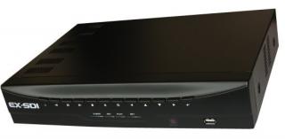 OPRAVENÉ - DVR 8x EX-SDI Full HD,4xAudio, 2xSATA, VGA+HDMI, RS485, 15fps/1080p/kanál, CZ