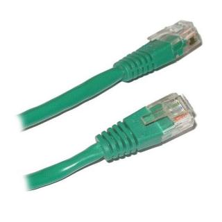 Patch kabel Cat 5e UTP 15m - zelený