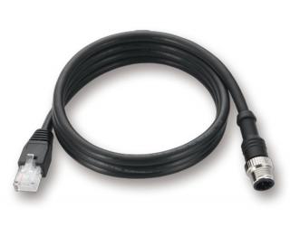 Planet CB-M12A8MRJ-200 voděodolný propojovací kabel M12/RJ-45, 8-pinů, délka 2m