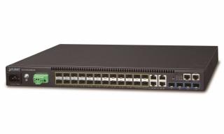 Planet SGS-6340-20S4C4X L2/L3 switch 4x 1000Base-T, 24x SFP, 4x 10Gbit SFP+,IP stohování, Web/SNMP,IPv6