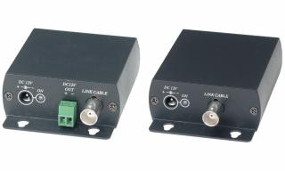 Slučovač video+audio, intereferenční filtr a zesilovač - v páru přijímač/vysílač