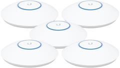 WiFi router Ubiquiti Networks UAP-AC-SHD UniFi Wave2 AC AP, Security and BLE, 5-pack