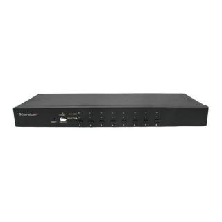 XL-KVM-800C5  přepínač 8 portů RJ-45/CAT5, hot-keys, OSD