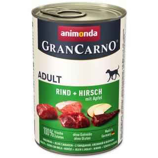 Animonda Gran Carno hovězí + jelení + jablka 400g