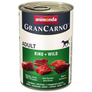 Animonda Gran Carno hovězí + zvěřina 400g