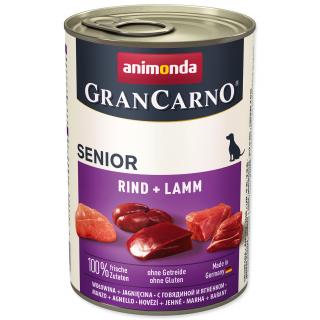 Animonda Gran Carno Senior hovězí + jehně 400g
