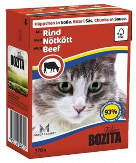 Bozita Cat kousky v omáčce hovězí TP 370g