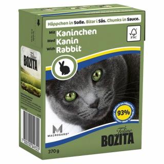 Bozita Cat kousky v omáčce s králičí Tetrapak 370g