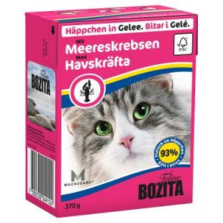 Bozita Cat kousky v želé s račím masem TP 370g