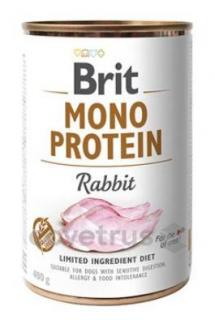 Brit Dog konzerva Mono Protein rabbit 400g