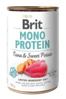 Brit Dog konzerva Mono Protein Tuna & Sweet Potatto 400g