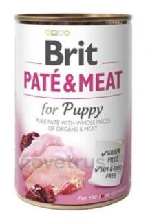 Brit Dog konzerva Paté & Meat Puppy 400g