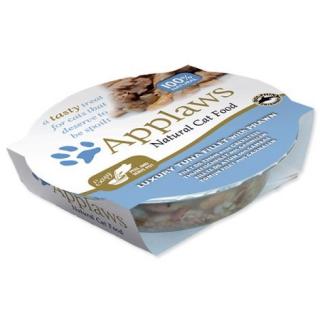 Kalíšek Applaws Cat Luxury Tuna Fillet with Prawn 60g