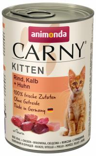 Konzerva ANIMONDA Carny Kitten hovězí, telecí + kuřecí 200 g