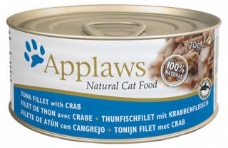 Konzerva Applaws Cat Tuna & Crab 70g