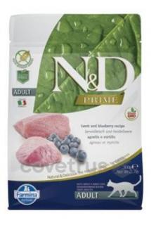 N&D PRIME CAT Adult Lamb&Blueberry 1,5kg