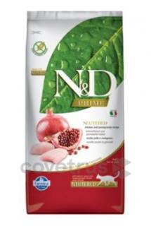 N&D PRIME CAT Neutered Chicken&Pomegranate 300g