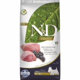 N&D PRIME DOG Adult Mini Lamb & Blueberry 7kg