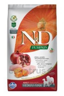 N&D Pumpkin DOG Adult M/L Chicken&Pommegranate 12kg