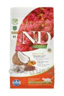 N&D Quinoa CAT Skin&Coat Herring&Coconut 1,5kg