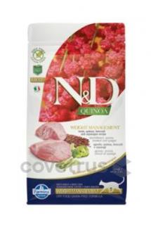 N&D Quinoa CAT Weight Management Lamb&Broccoli 1,5kg