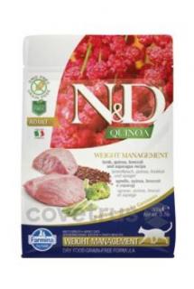 N&D Quinoa CAT Weight Management Lamb&Broccoli 300g