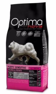 OPTIMAnova Dog Puppy Sensitive Salmon & Potato GF 12 kg