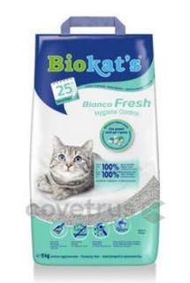 Podestýlka Biokat´s Bianco Fresh Control 5kg