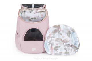 Cestovní batoh pro psy a kočky Alice růžový Velikost: M