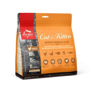ORIJEN CAT AND KITTEN granule pro koťata a kočky Hmotnost: 340 g