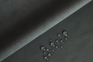 Látka softshell, šíře 150cm  - vzor 094 tmavě šedý