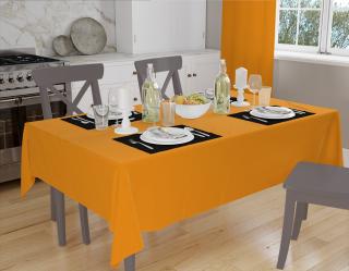Ubrus teflonový oranžový Rozměry: 80x80, Tvar: Čtverec