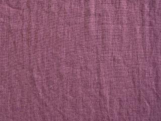 Lněná látka purpurová měkčená 245g/m2