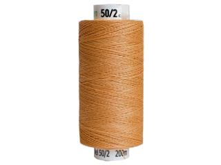 Lněná nit na paličkování TEX33x2 hnědá (76)
