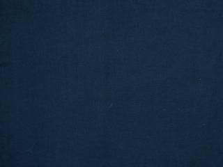 Tmavě modrá - lněná látka měkčená - 245 cm
