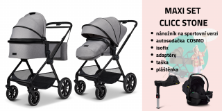 CLICC Maxi set - STONE MELANGE