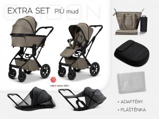 PIÚ Extra set Black matt - MUD