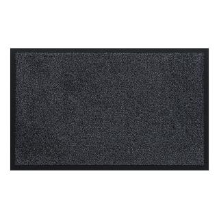Antracitová vnitřní čistící pratelná vstupní rohož FLOMA Watergate - 50 x 80 x 0,7 cm