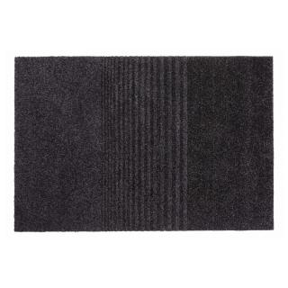 Antracitová vnitřní vstupní čistící zóna FLOMA Brush - 200 x 133 x 0,8 cm