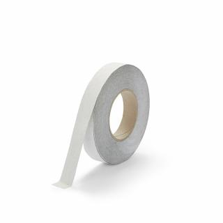 Bílá korundová protiskluzová páska pro nerovné povrchy FLOMA Conformable - 18,3 x 2,5 cm tloušťka 1,1 mm