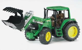 Bruder 02052 traktor John Deere 6920 + čelní nakladač