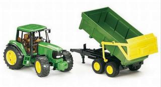 Bruder 02057 John Deere 6920 s přívěsem