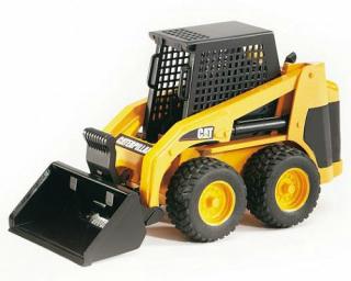 Bruder 02481 Kolový nakladač CAT s majákem