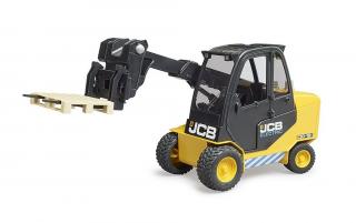Bruder 02512 Vysokozdvižný vozík JCB set manipulátor s paletou